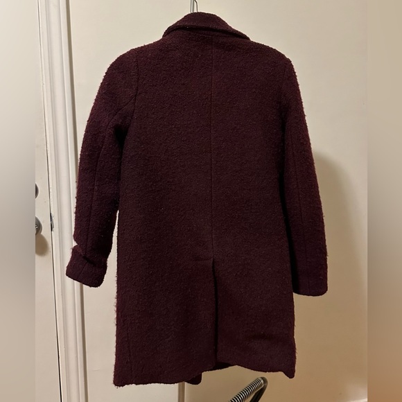 DKNY purple cocoon coat - Picture 2 of 4